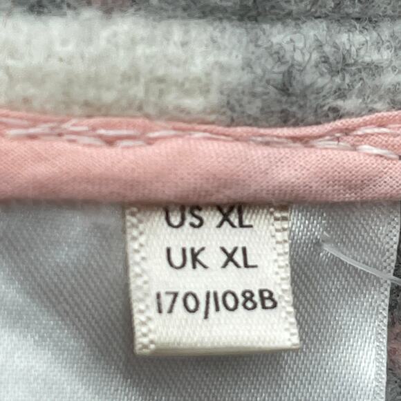 Anthropologie If By Sea Plaid Long Bobbie Shirt Jacket Shacket Gray - Picture 8 of 15